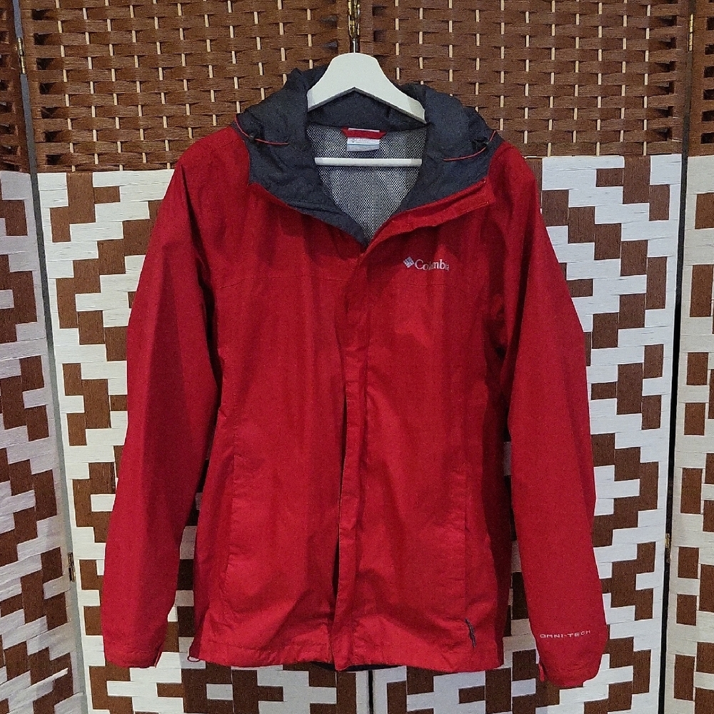 Columbia Vibrant Red Outdoor Jacket